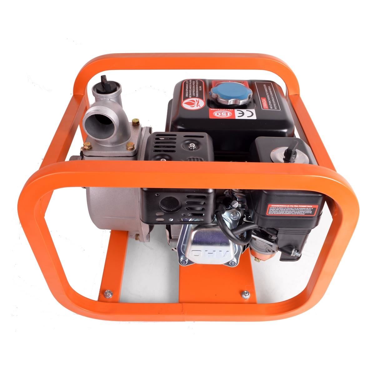 Motopompa Bass BS-7907, putere 5.5 CP, 22000 L/h, motor in 4 timpi