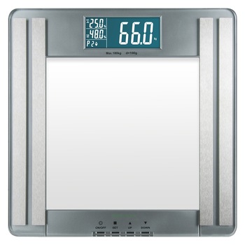 Cantar electronic cu analizator corporal Medisana PSM, 180 kg, 10 memorii, Argintiu Cantar electronic cu analizator corporal Medisana PSM, 180 kg, 10 memorii, Argintiu