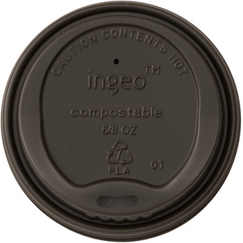 Capace Negre Bauturi Calde 80mm, 100% Biodegradabile si Compostabile, 100 buc/set, CPLA Capace Negre Bauturi Calde 80mm, 100% Biodegradabile si Compostabile, 100 buc/set, CPLA