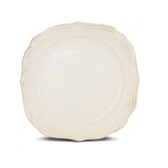 Farfurie mare de portelan, alba, diametru 27.5 cm