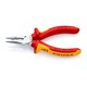 Cleste combinat/patent Knipex ascutit cu maner multicomponent 145mm VDE