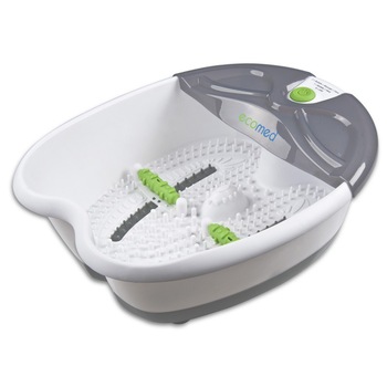 Aparat de masaj pentru picioare Ecomed FS-52E, 60 W, Alb/Gri Aparat de masaj pentru picioare Ecomed FS-52E, 60 W, Alb/Gri