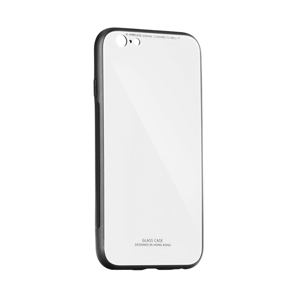 Husa Sticla Huawei Mate 20 Alb / White