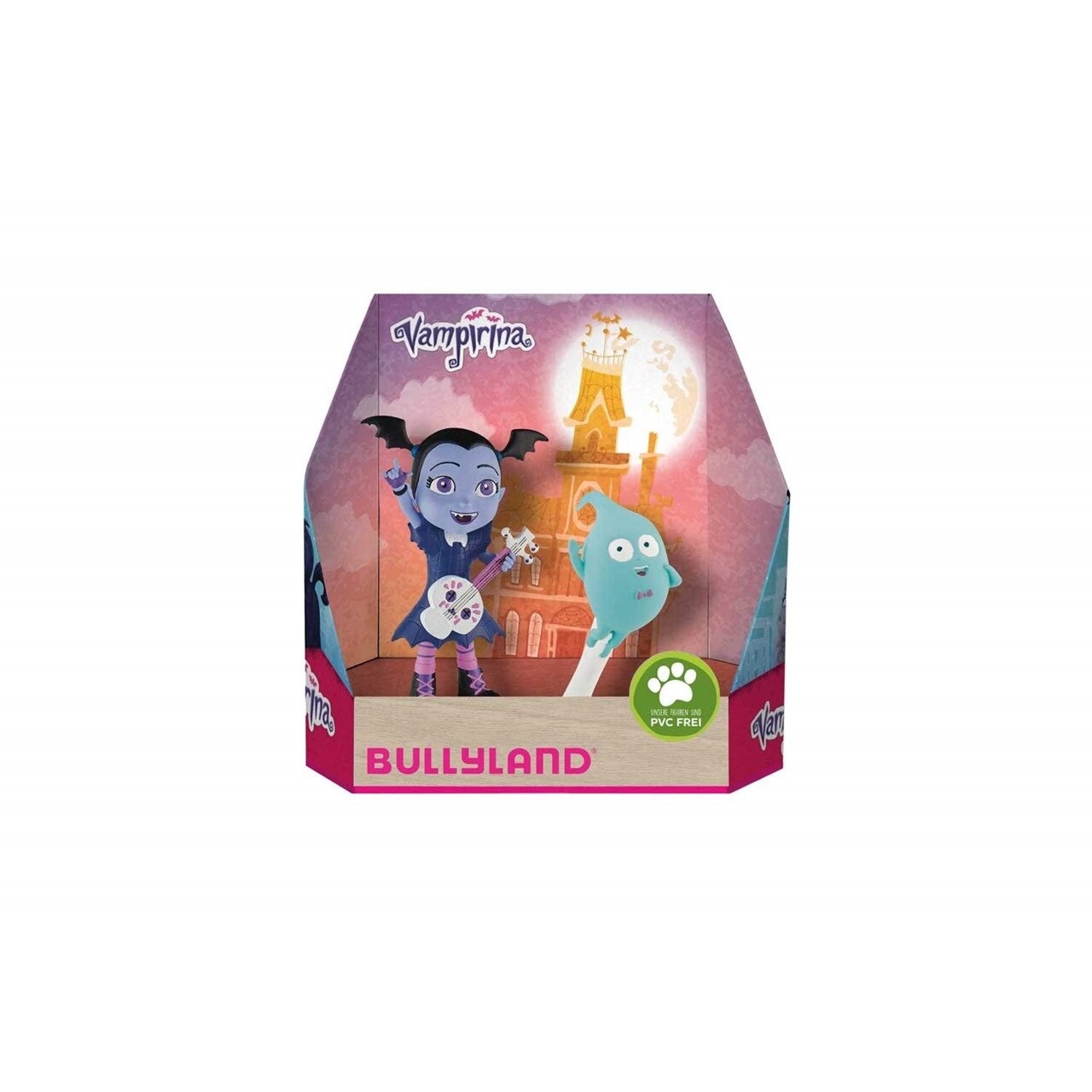 Set 2 figurine Bullyland Vampirina si Demi, 13.9 x 6 x 14.5 cm, multicolor, MGC