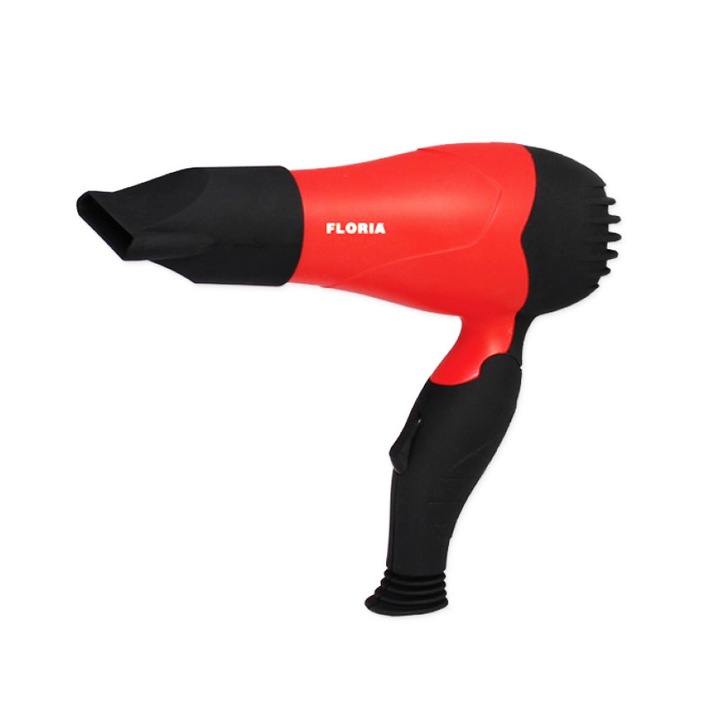 Сешоар Zilan, 1000 W, 2 скорости, Червен