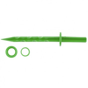 Tarus 20cm, cu inel de prindere pentru prinderea foliei, 10 buc/set, verde,PALISAD Tarus 20cm, cu inel de prindere pentru prinderea foliei, 10 buc/set, verde,PALISAD