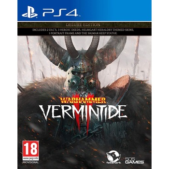 Joc WARHAMMER VERMINTIDE 2 Deluxe Edition pentru PS4 Joc WARHAMMER VERMINTIDE 2 Deluxe Edition pentru PS4