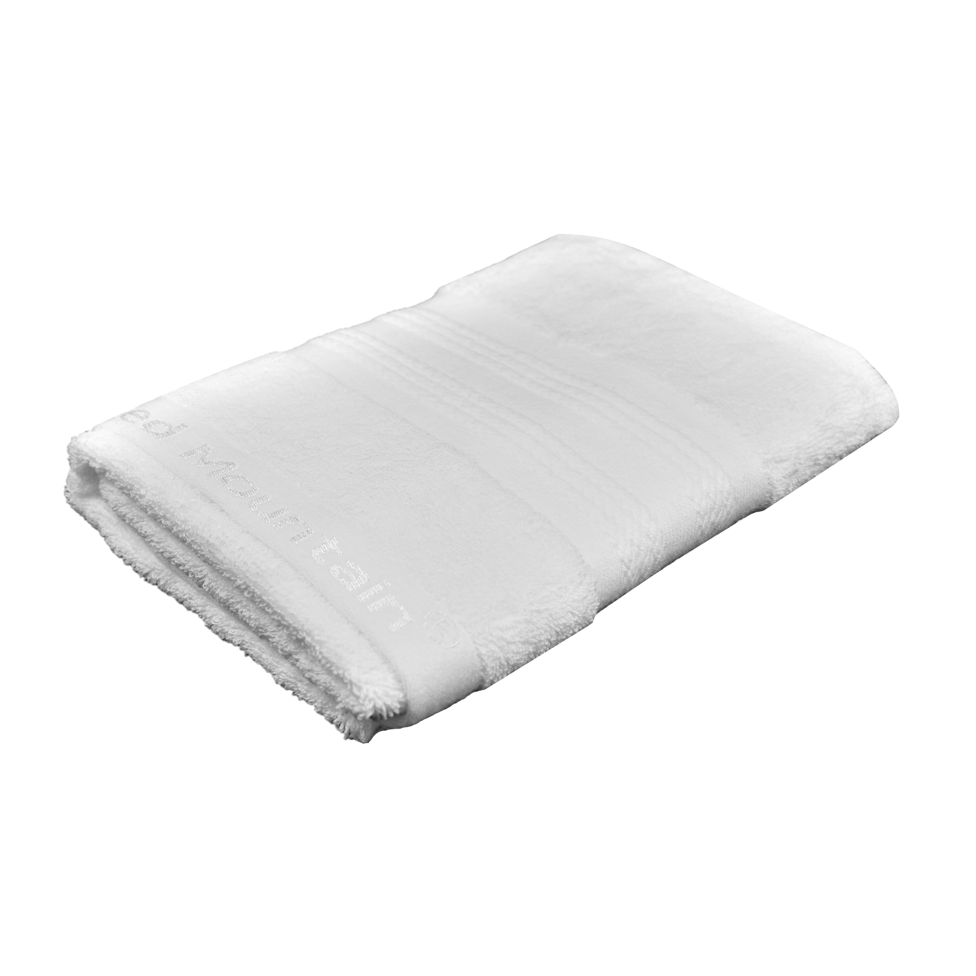 Prosop de baie din bumbac egiptean, Red Mountain, alb, 70 x 50 cm