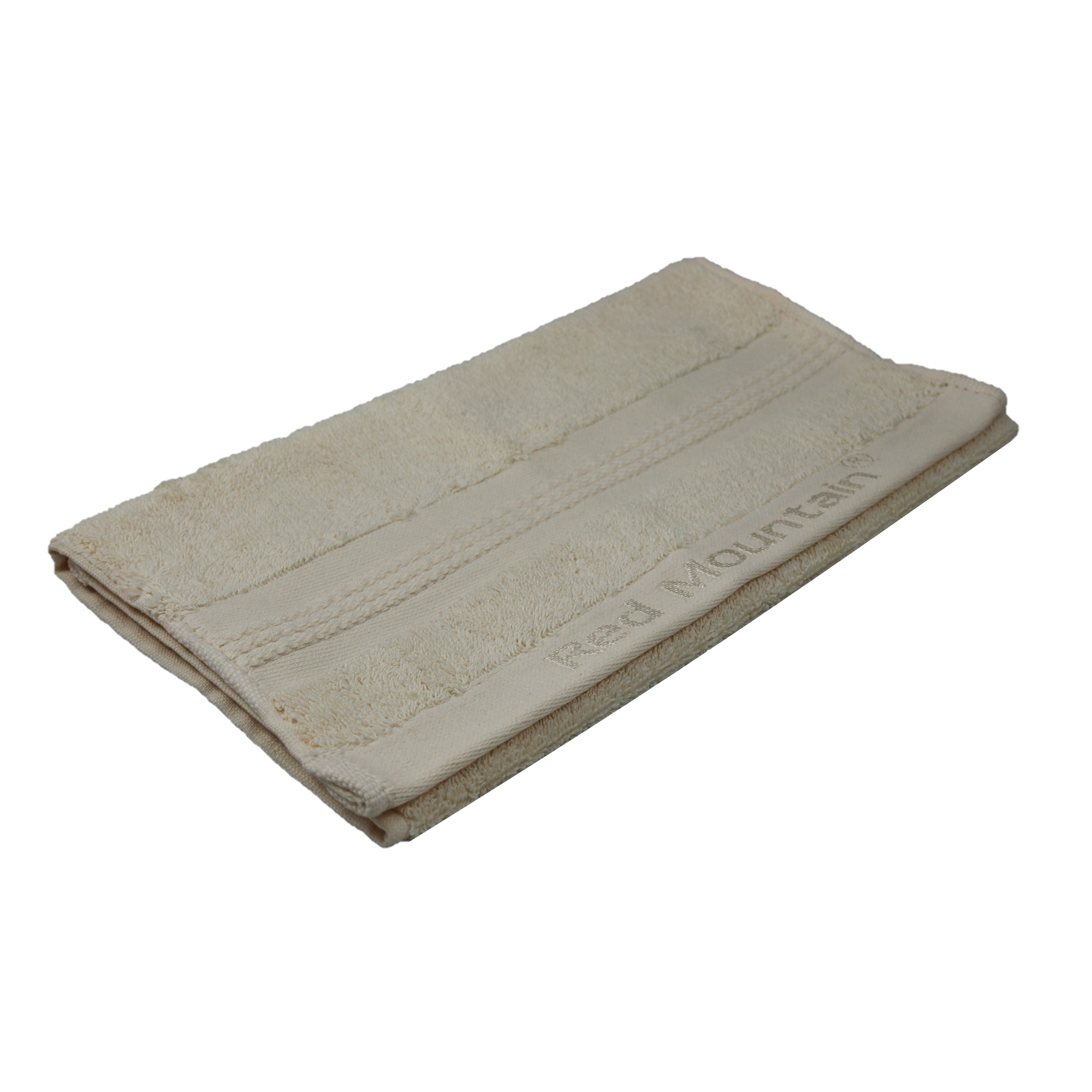 Prosop de baie din bumbac egiptean, Red Mountain, alb-crem, 30 x 50 cm