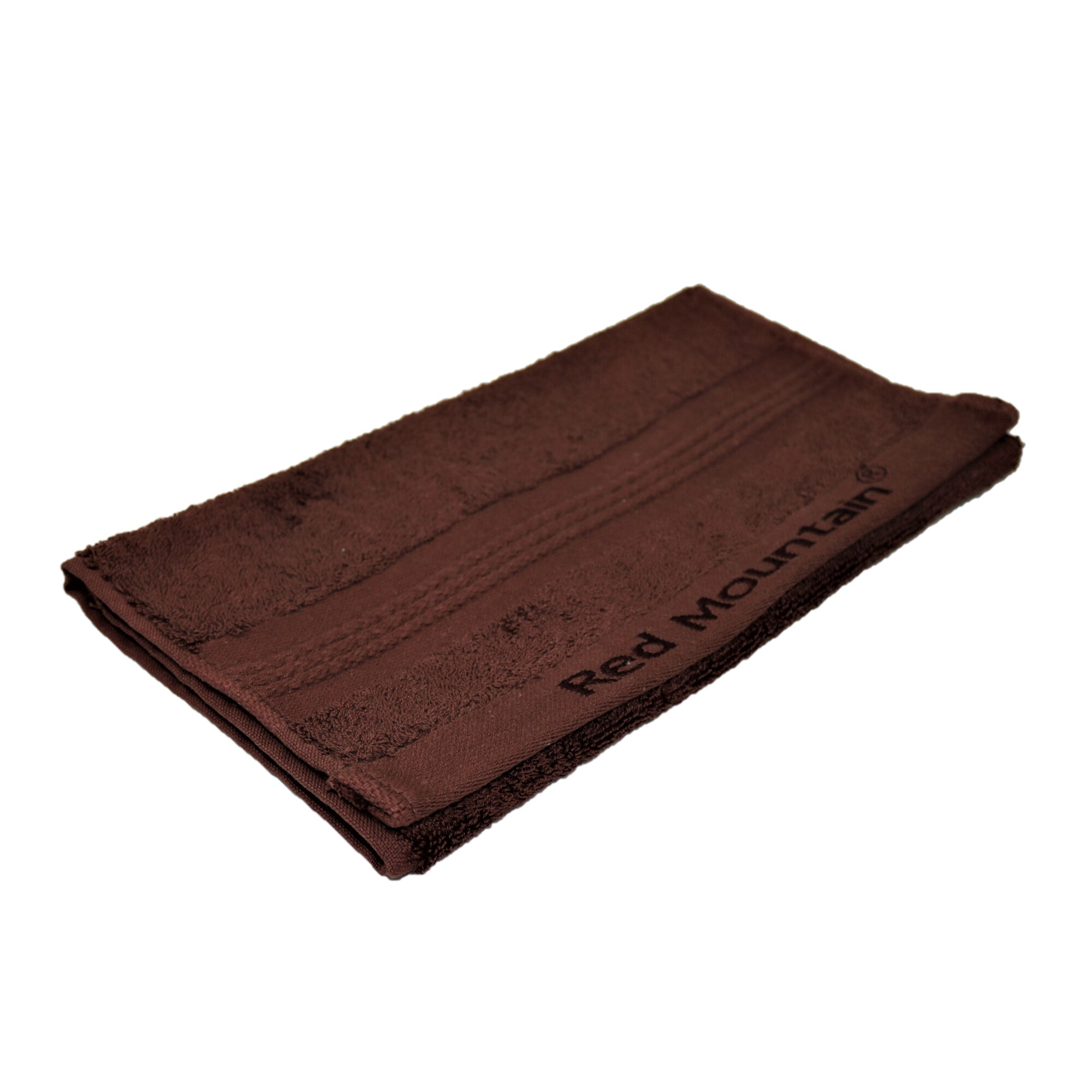 Prosop de baie din bumbac egiptean, Red Mountain, maro, 30 x 50 cm