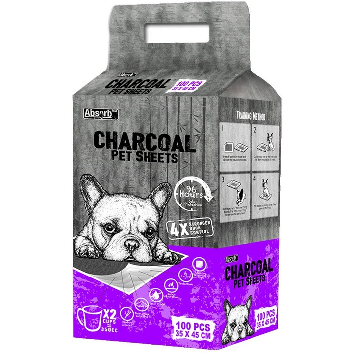 covorase absorbante absorb plus charcoal small 45x35cm pachet 100buc imagen 53_3_
0