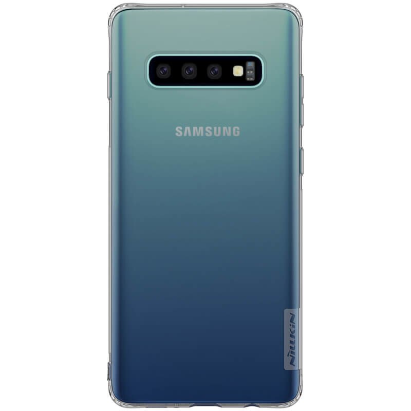 Husa din silicon negru transparent pentru Samsung Galaxy S10 plus - Nillkin