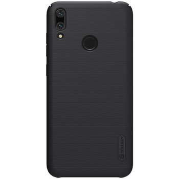 Husa de protectie spate din plastic texturat pentru Huawei Y7 Prime 2019, negru- Nillkin Frosted Shield Husa de protectie spate din plastic texturat pentru Huawei Y7 Prime 2019, negru- Nillkin Frosted Shield