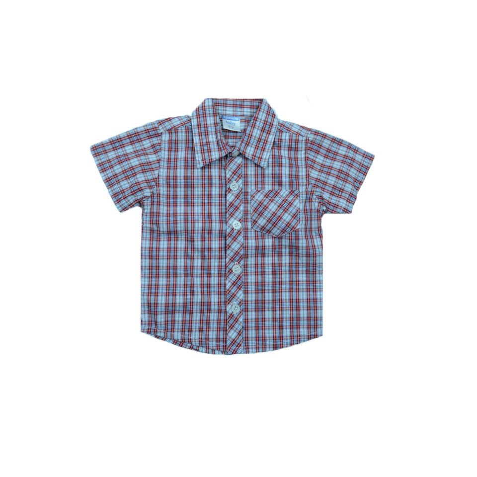 Camasa maneca scurta baietei Vitamins CBV-002, Multicolor, 74