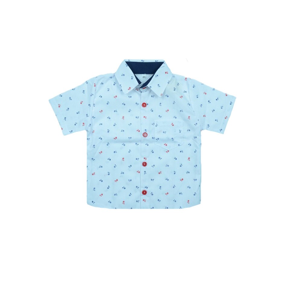 Camasa maneca scurta baietei NN Multicolor