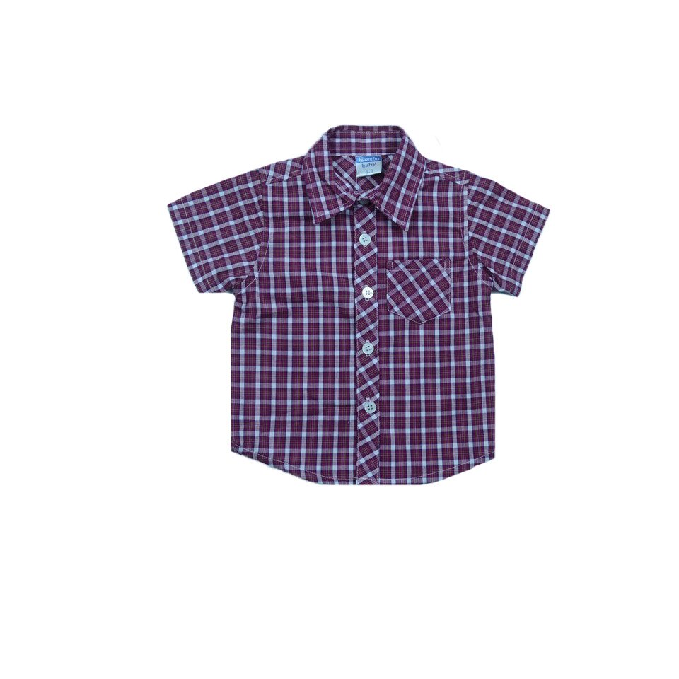 Camasa maneca scurta baietei Vitamins CBV-004, Multicolor, 74