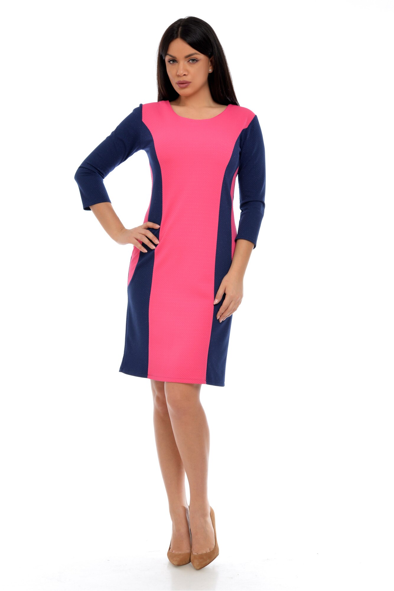 Rochie cu insertii fine de lurex, Dress To Impress