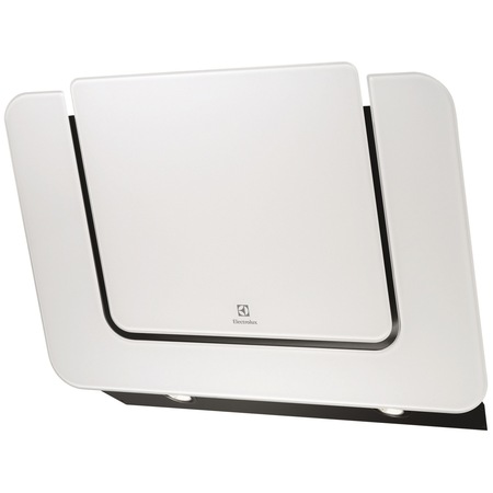 Hota de perete inclinata Electrolux EFV80465OW, Putere de absorbtie - 625 mc/h, 80 cm, 1 motor, 3 viteze, Alb