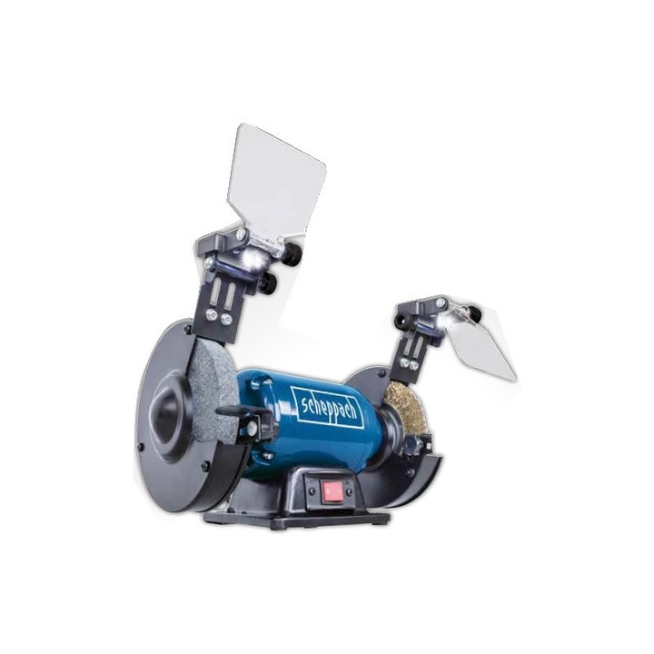 Polizor de banc 400 W, 150 mm, 2850 rpm Scheppach SM150LB