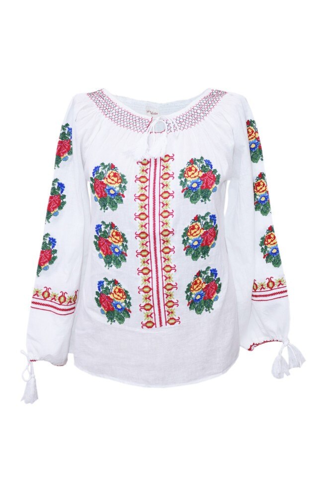 Bluza dama tip ie, traditionala, dal10141, XL INTL