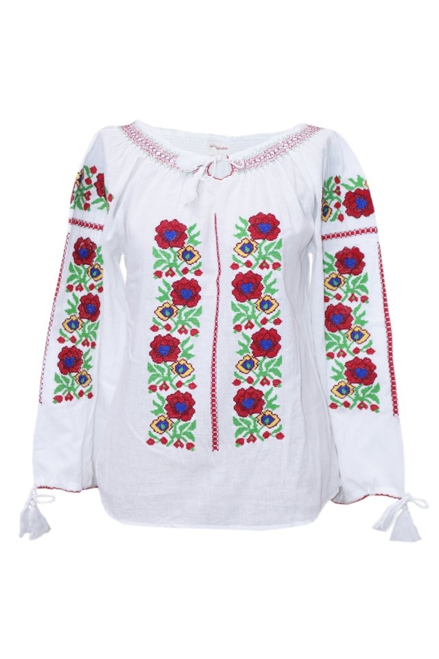 Bluza dama tip ie, traditionala, dal10145-1, XL INTL