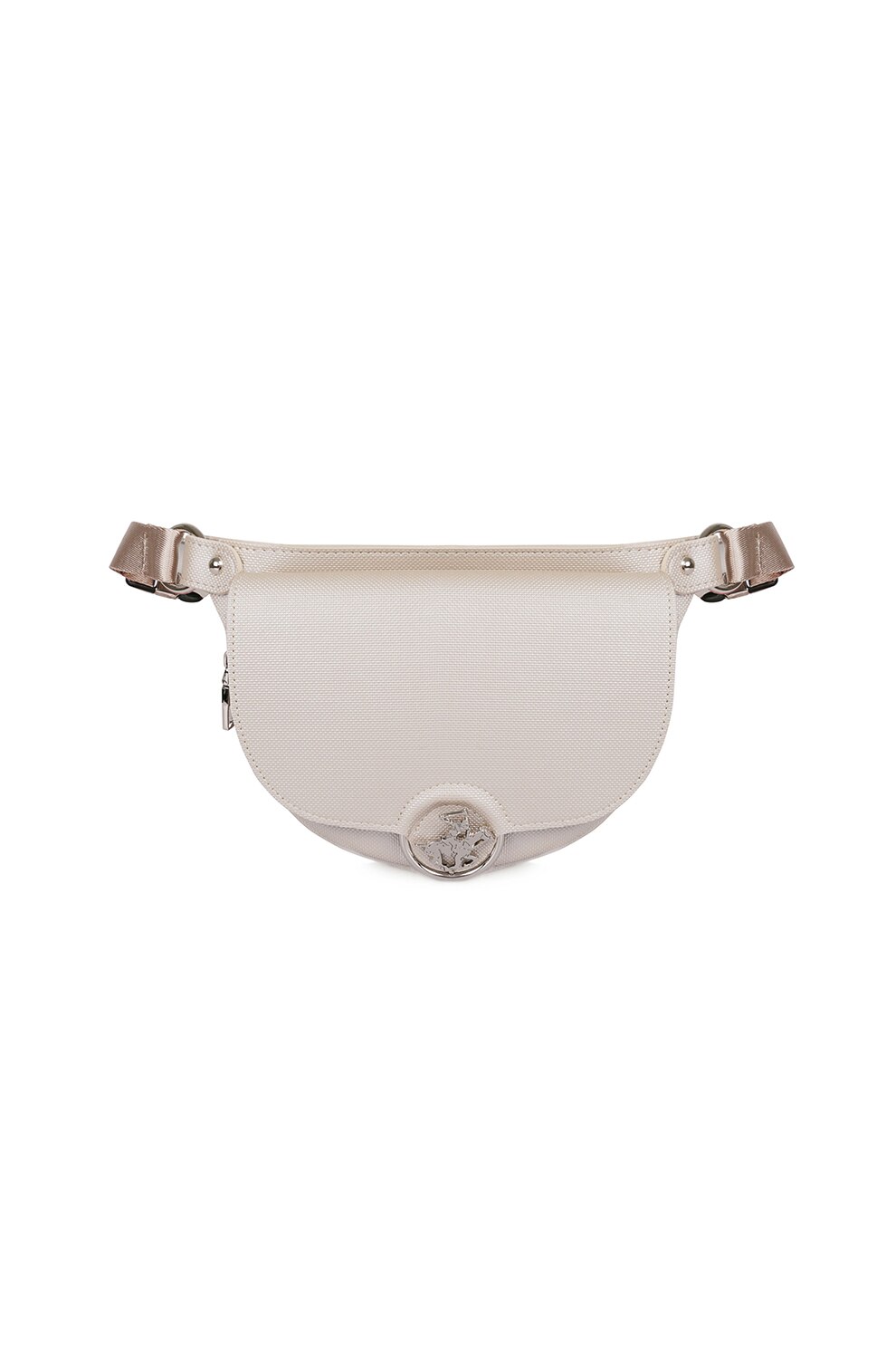 Beverly Hills Polo Club, Borseta de piele ecologica, alb prafuit