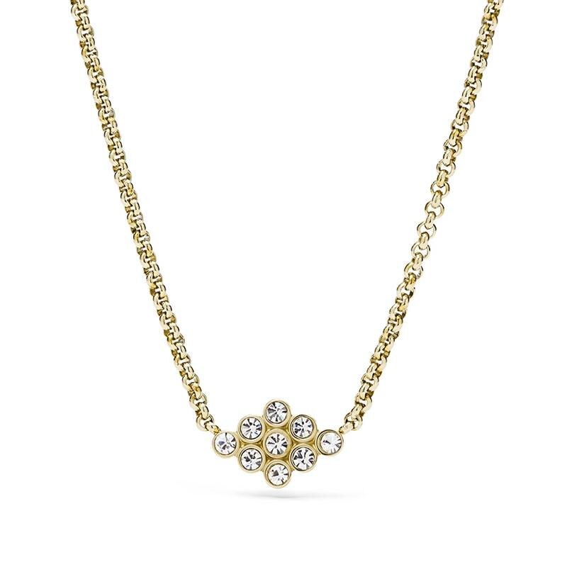 Colier Fossil Vintage Glitz JF02447710, Auriu