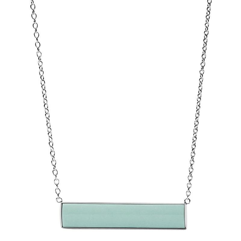 Colier Fossil Fashion JF02550040, Argintiu