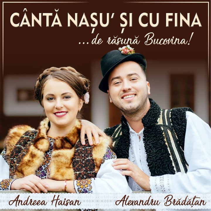 Alexandru Bradatan si Andreea Haisan - Canta nasu' si cu fina - Cd muzica populara Ana Sound