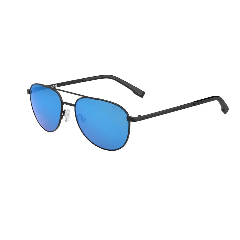 Ochelari de soare Lifestyle Bolle Evel polarizati, Negru mat/Albastru