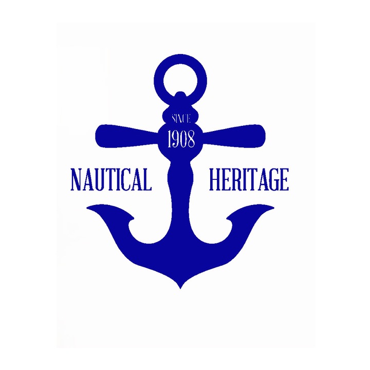 Sticker decorativ perete NAUTICAL HERITAGE 60X55 CM