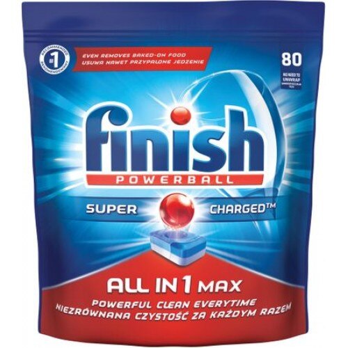 Таблетки за съдомиялна Finish All in 1 Max 80 бр - eMAG.bg