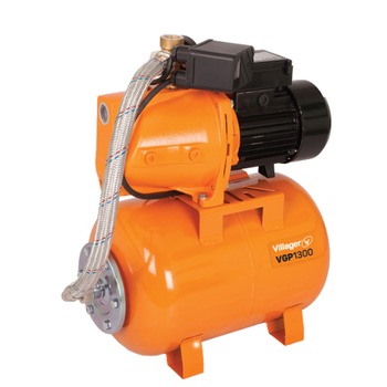 Hidrofor Villager VGP 1300, 1300W, carcasa fonta, 25L, 5400l/h, 9m adancime Hidrofor Villager VGP 1300, 1300W, carcasa fonta, 25L, 5400l/h, 9m adancime