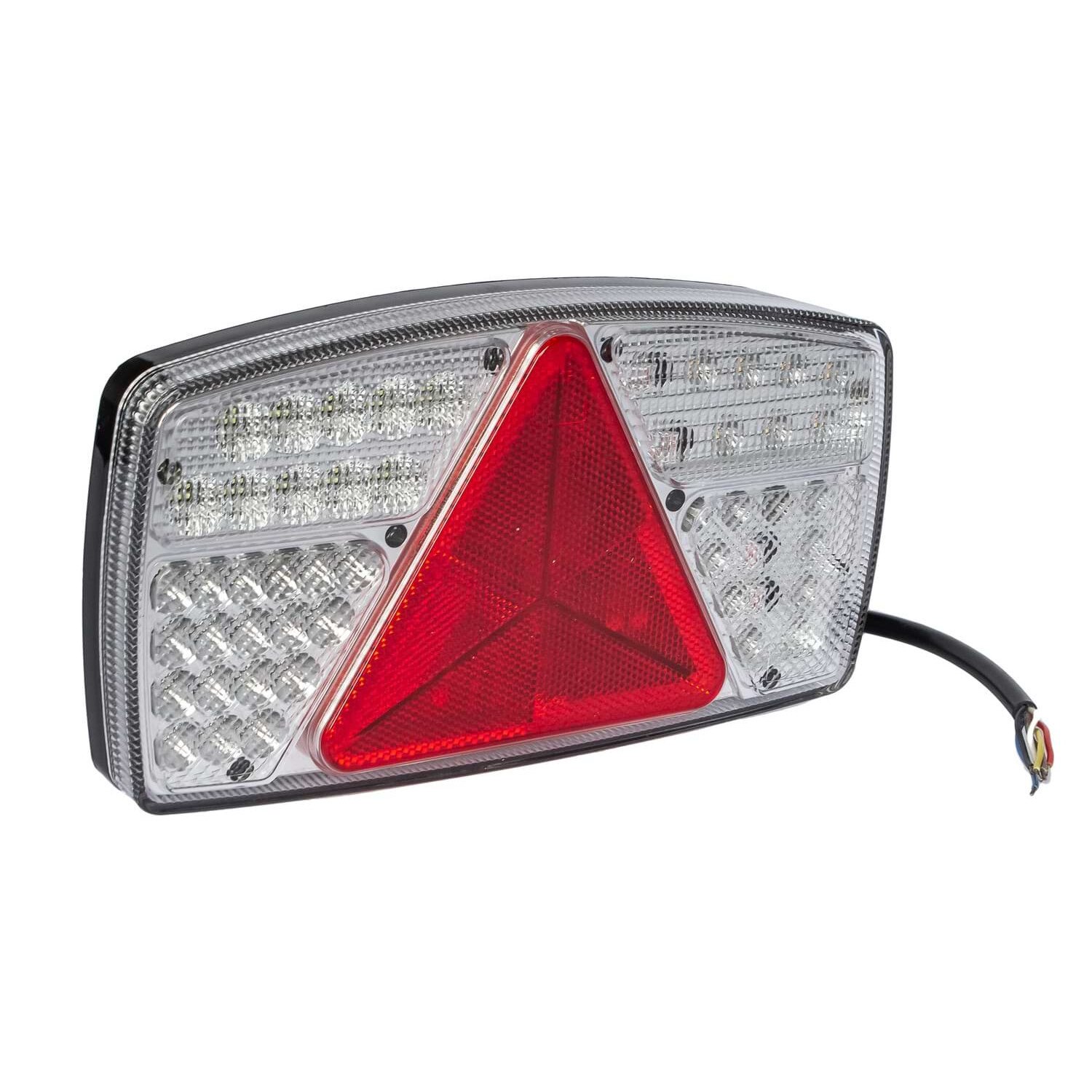 Lampa combinata spate LED Fabrilcar by Aspöck, 7 functionale, stanga