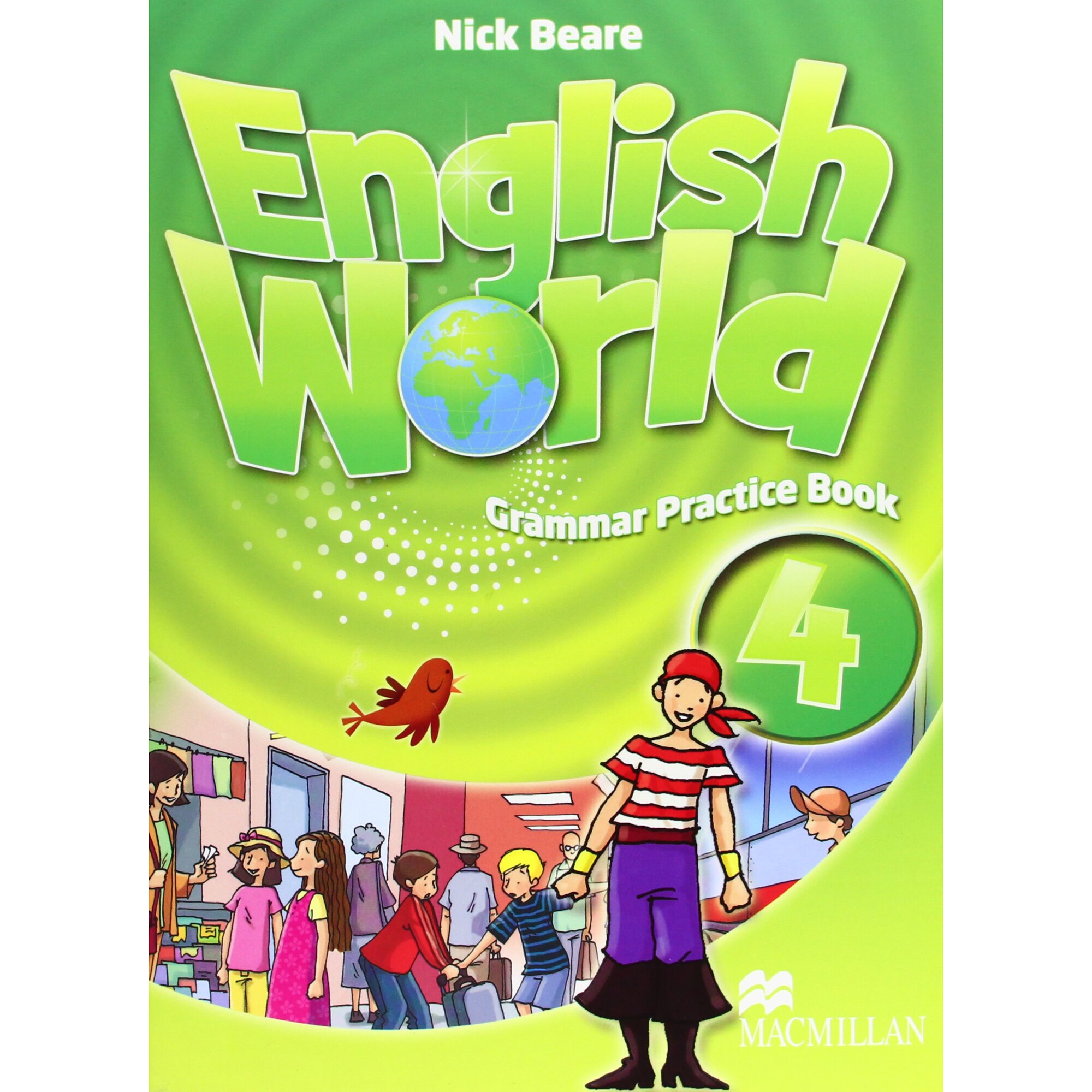 English World 4 Grammar Practice book.