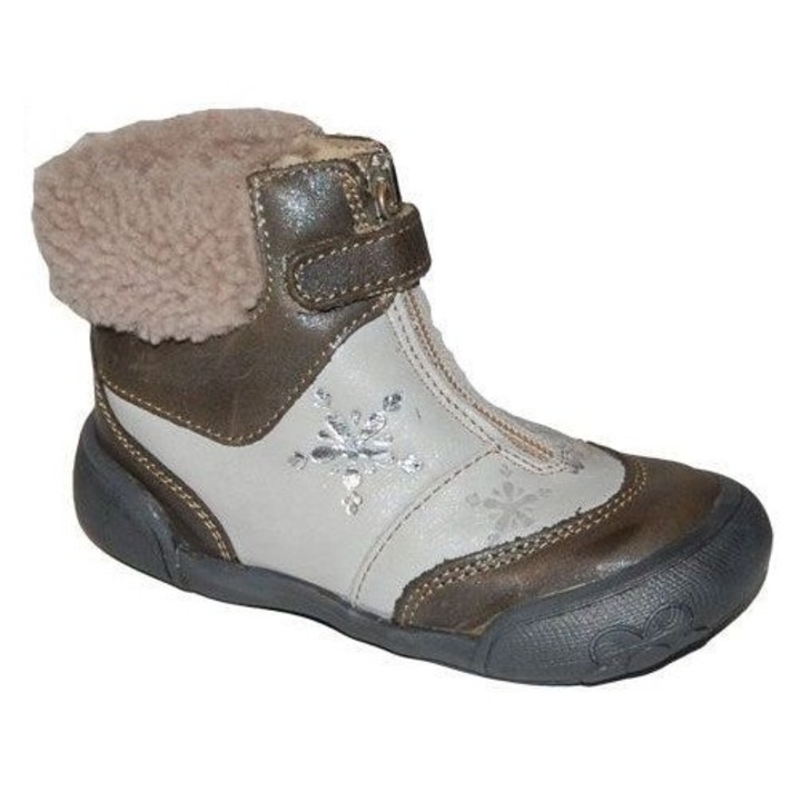 Ghete imblanite MINI DOLLY Carbone, NOEL, Gri, 18