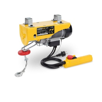 Scripete, palan electric Powerplus POWX901, 1000W, greutate 400kg/6m, 200kg/12m Scripete, palan electric Powerplus POWX901, 1000W, greutate 400kg/6m, 200kg/12m