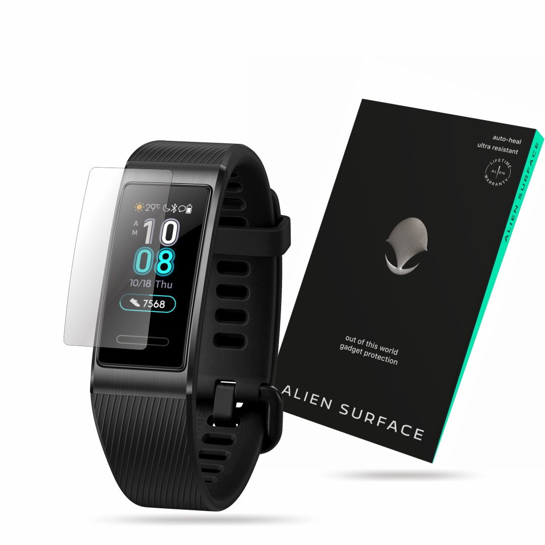 Folie Alien Surface, Huawei Band 3 Pro, protectie ecran 1+2 Rezerve