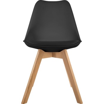 Scaun living/dining Emako, Negru Scaun living/dining Emako, Negru