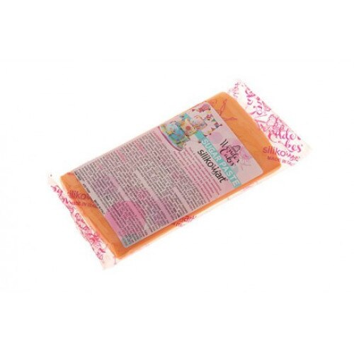 Pasta de zahar, portocaliu, Silikomart, 300 g