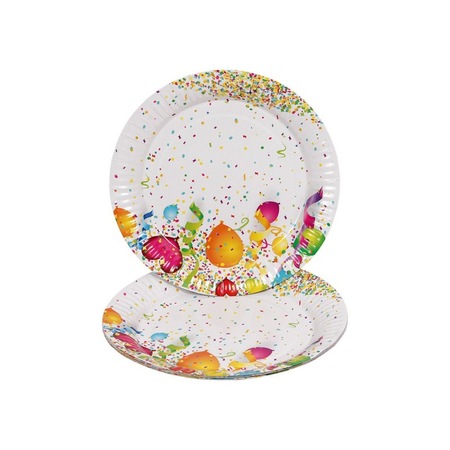 Farfurii Carton Pentru Petrecere Colorate 23 Cm Radar 62 0803 Set 8 Bucati Alb Emag Ro