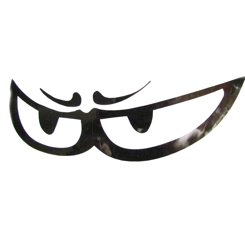 Abtibild privire, Negru, 15 x 3 cm