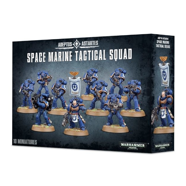 Joc Games Workshop Space Marine Tactical Squad