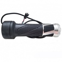 Acceleratie scuter electric cu 3 viteze, negru