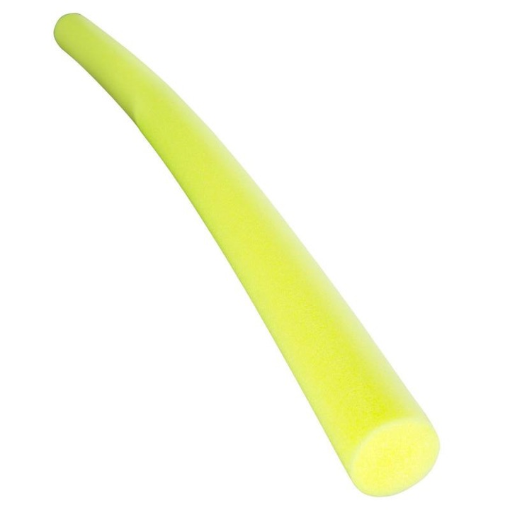 Стик за плуване дунапрен "Noodle" - 150x6.5см - жълт