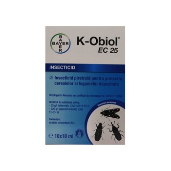 Insecticid - K-Obiol 25 EC, 10 ml Insecticid - K-Obiol 25 EC, 10 ml