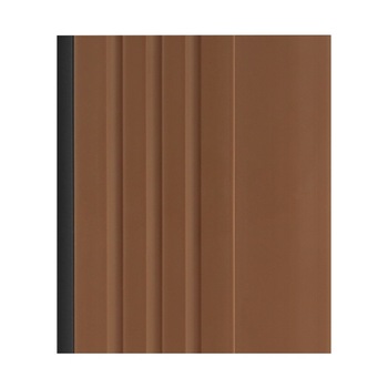 Profil treapta antialunecare, Quest, 1.5 m, PVC, Maro/Negru Profil treapta antialunecare, Quest, 1.5 m, PVC, Maro/Negru