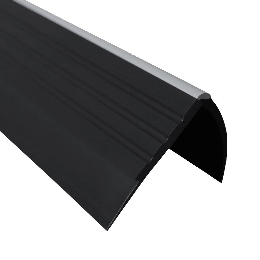 Profil treapta antialunecare Quest, 1.5 m, Negru/Gri