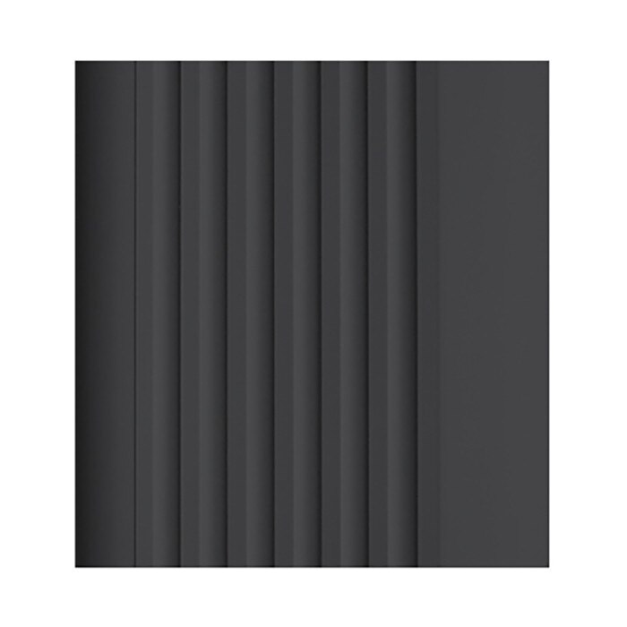 Profil treapta antialunecare, Quest, 1.5 m, PVC, Negru