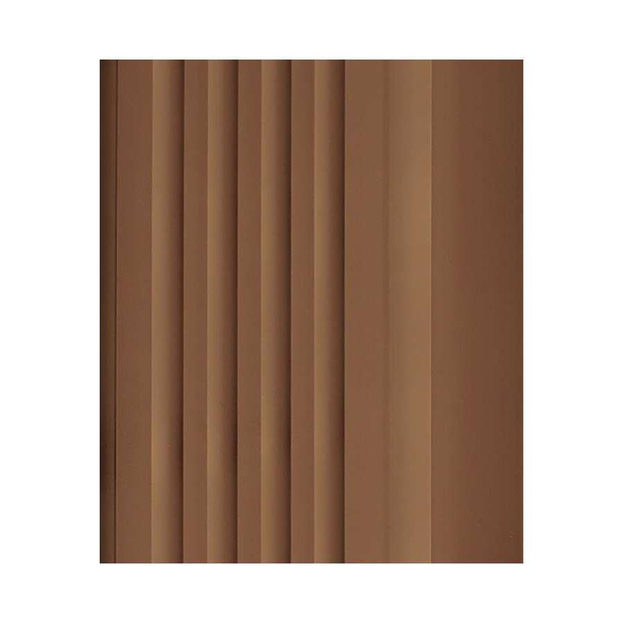 Profil treapta antialunecare, Quest, 1.5 m, PVC, Maro